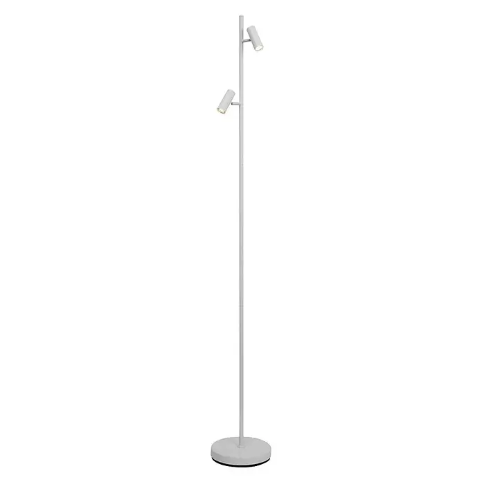 Nordlux Omari Lámpara de pie LED - 6 W, Altura: 141 cm, Blanco - Vista angular