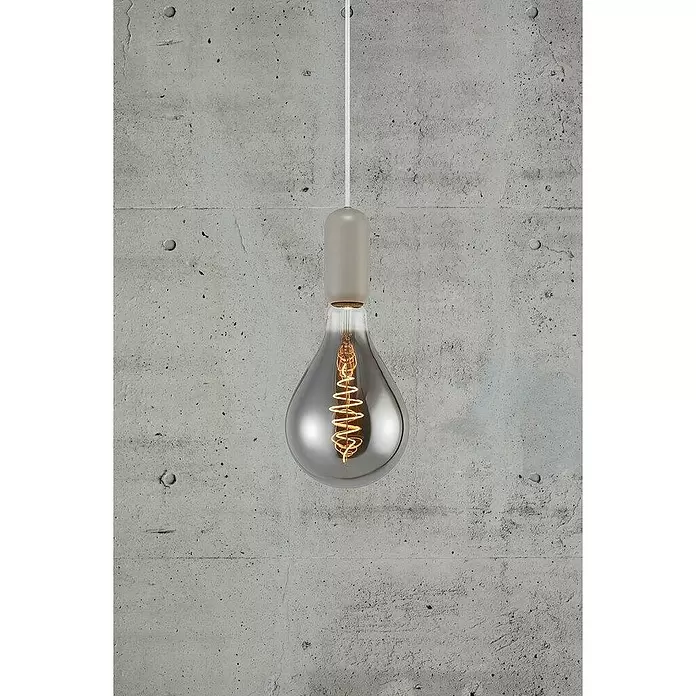 Nordlux Notti Portalámparas colgante - 40 W, Gris, Longitud de péndulo: 200 cm, E27 - Foto ambiente