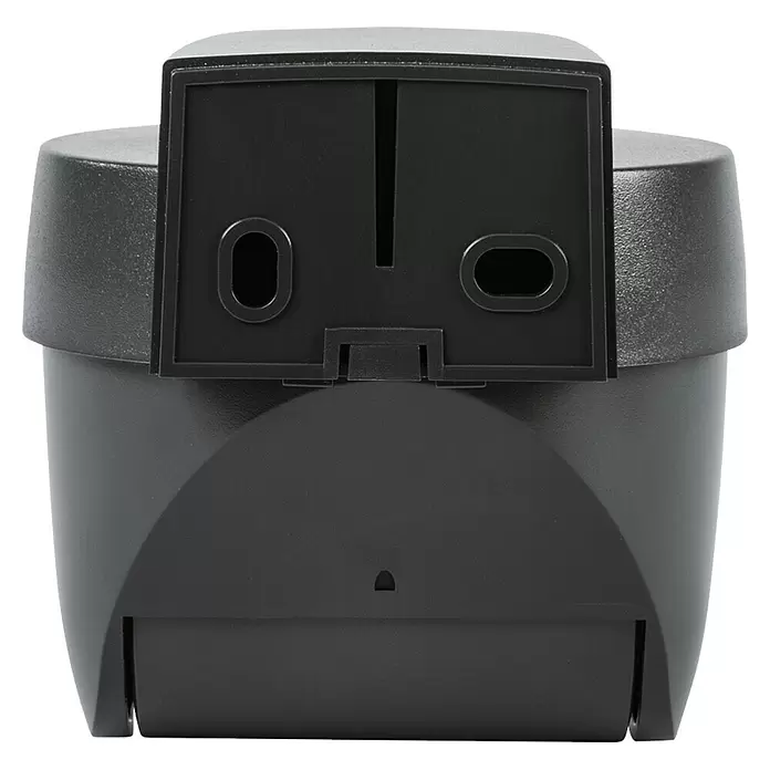 Homematic IP Bewegungsmelder HMIP-SMO-A-2 - Anthrazit, Erfassungsreichweite: 12 m, Erfassungswinkel: 90 ° - Rückansicht