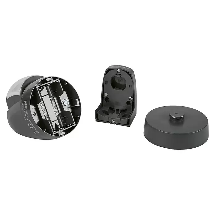 Homematic IP Bewegungsmelder HMIP-SMO-A-2 - Anthrazit, Erfassungsreichweite: 12 m, Erfassungswinkel: 90 ° - Vorderansicht