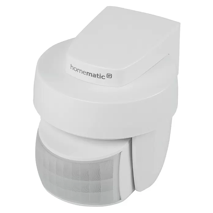 Homematic IP Bewegungsmelder HMIP-SMO-2 - Weiß, Erfassungsreichweite: 12 m, Erfassungswinkel: 90 ° - Diagonale Ansicht