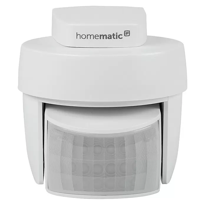 Homematic IP Bewegungsmelder HMIP-SMO-2 - Weiß, Erfassungsreichweite: 12 m, Erfassungswinkel: 90 ° - Vorderansicht