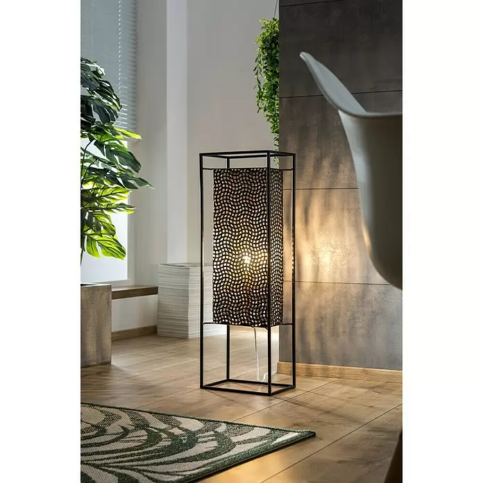 Stehleuchte Marano - 40 W, Höhe: 17 cm, Schwarz - Stimmungsaufnahme