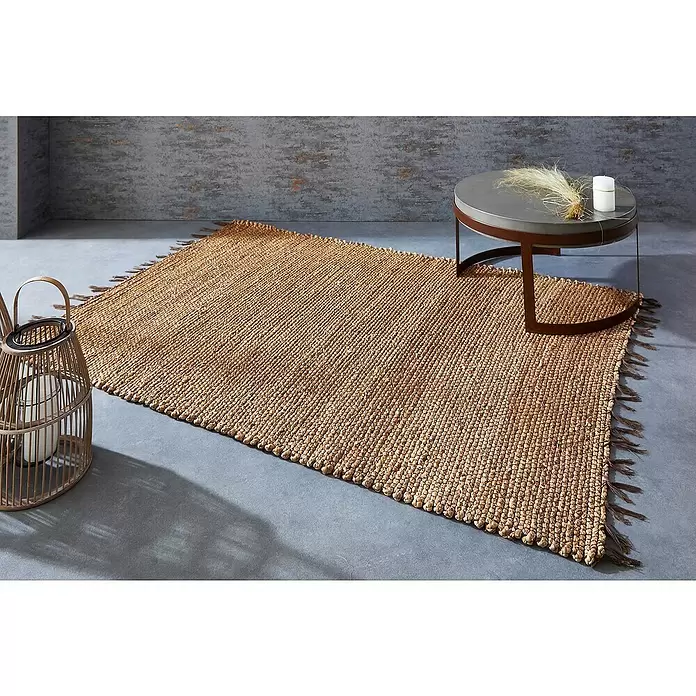 Teppich Sahara - Natur, 180 x 120 cm, 100 % Wasserhyazinthe - Stimmungsaufnahme