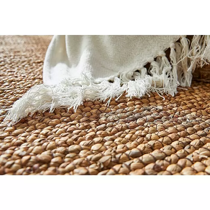 Teppich Sahara - Natur, 180 x 120 cm, 100 % Wasserhyazinthe - Detailaufnahme