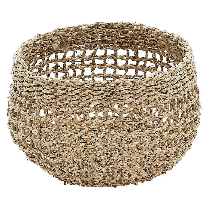 Korb Mombasa - 28 x 20 x 17 cm, Natur - Vorderansicht