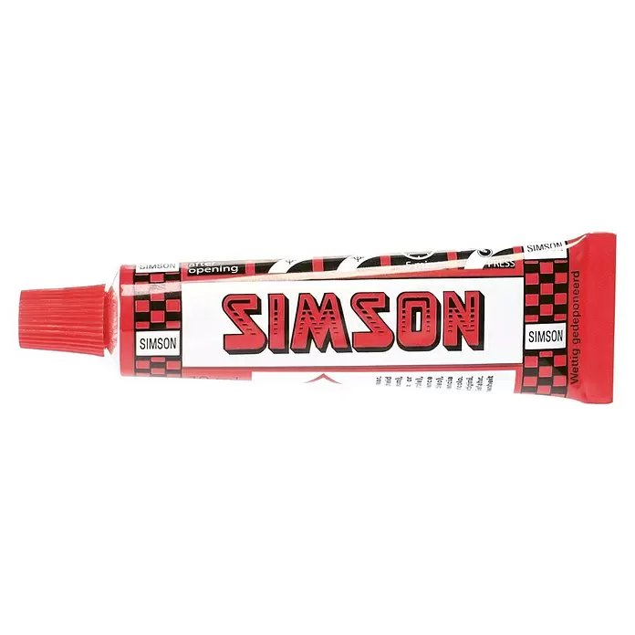 Simson Vulkaniseeroplossing Solutie - 10 ml - Vooraanzicht