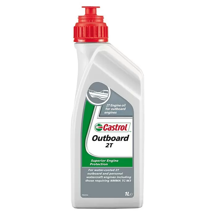 Castrol Outboard motorolie 2T - 1 l, 2-taktmotoren - Vooraanzicht