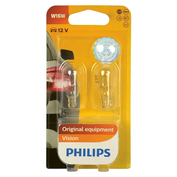 Philips Halogeenlamp Signaalverlichting 12067B2 - 2 st., 16 W - Vooraanzicht