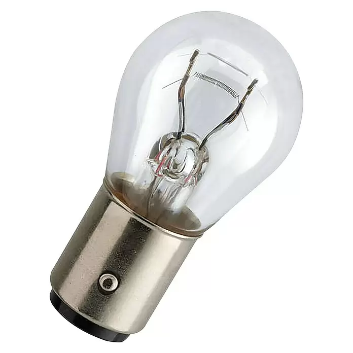 Philips Halogeenlamp Signaalverlichting EcoVision P21/5W - 2 st., 5 W - Diagonaal zicht
