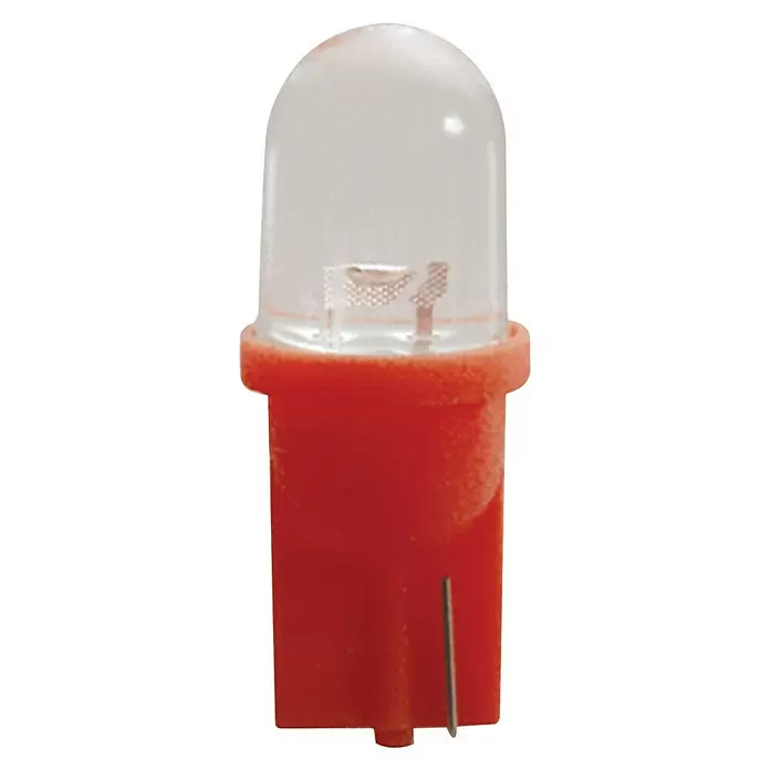 Carpoint Led-binnenverlichting Spot W5W T10 Rood - 2 st., 5 W - Vooraanzicht