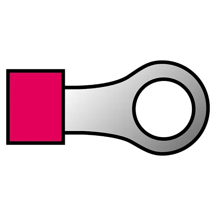 Carpoint Ringkabelschoentjes 535 M4 - Rood, 10 st. - Blauwdruk