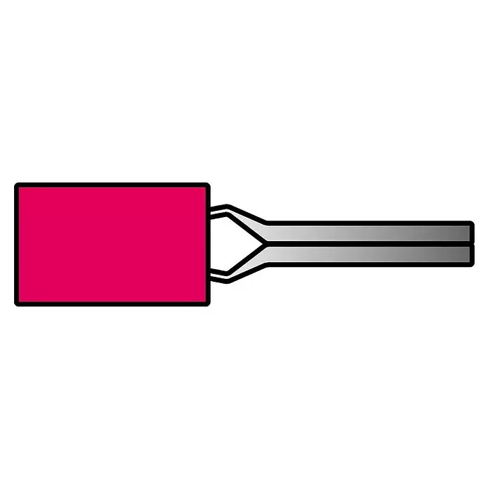 Carpoint Kabelverbinder Pen Kabelschoen 566 - Rood, 10 st. - Blauwdruk