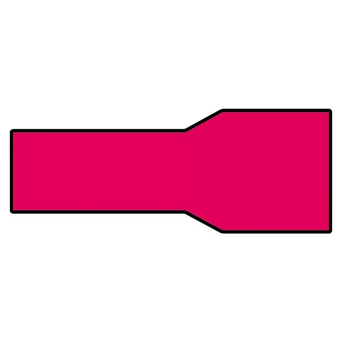 Carpoint Kabelverbinder Vlakstekerhuls 1541 - Rood, 10 st. - Blauwdruk