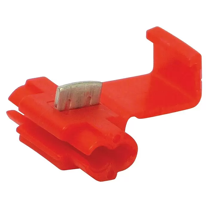 Carpoint Kabelverbinder Aftakklem 1563 - Rood, 10 st. - Diagonaal zicht
