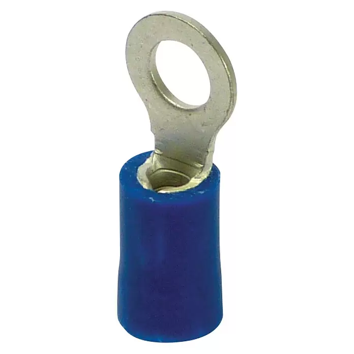 Carpoint Ringkabelschoentjes 654 M4 - Blauw, 10 st. - Diagonaal zicht