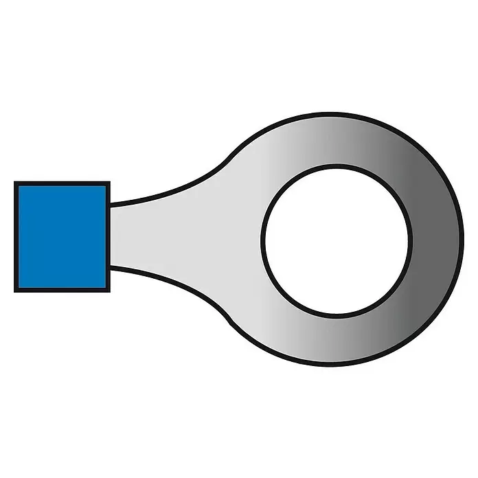 Carpoint Ringkabelschoentjes 560 M6 - Blauw, 10 st. - Blauwdruk