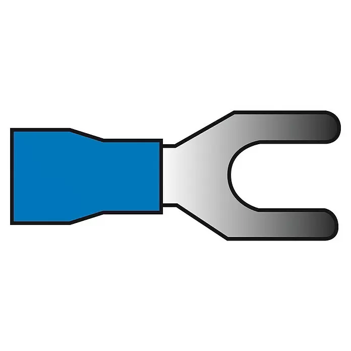 Carpoint Kabelverbinder vorktong kabelschoen 664 - Blauw, 10 st. - Blauwdruk