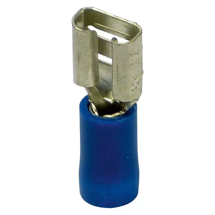 Carpoint Kabelverbinder Vlakstekerhuls 542 - Blauw, 10 st. - Diagonaal zicht