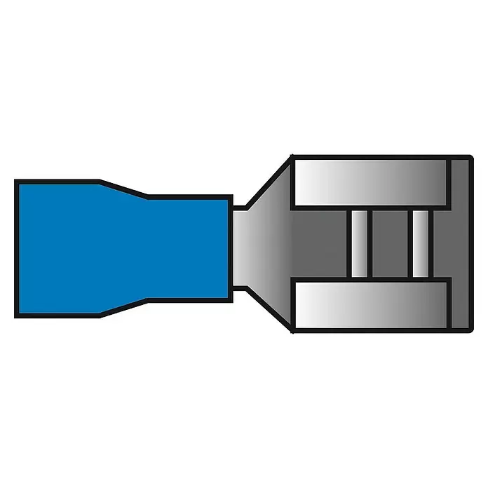 Carpoint Kabelverbinder Vlakstekerhuls 542 - Blauw, 10 st. - Blauwdruk
