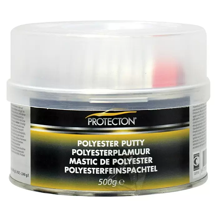 Protecton Polyester-fijnplamuur - 500 g - Vooraanzicht