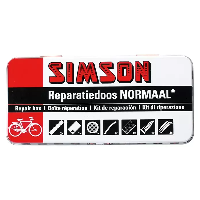 Simson Bandenreparatieset Normaal - 10 -delig - Vooraanzicht