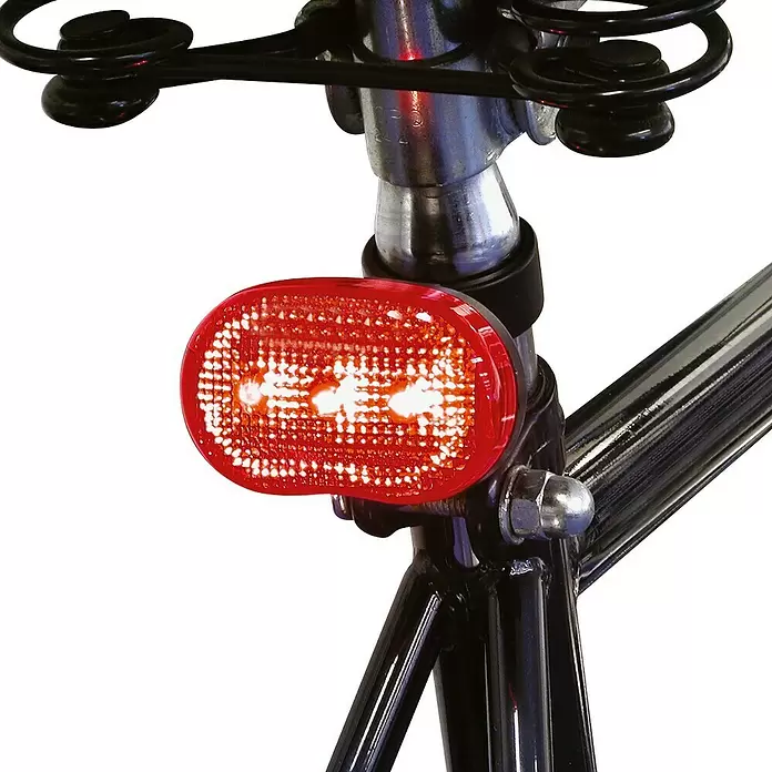 Dresco Achterlicht 3 LED - Led, Geschikt voor: Fietsen - Toepassingsvoorbeeld