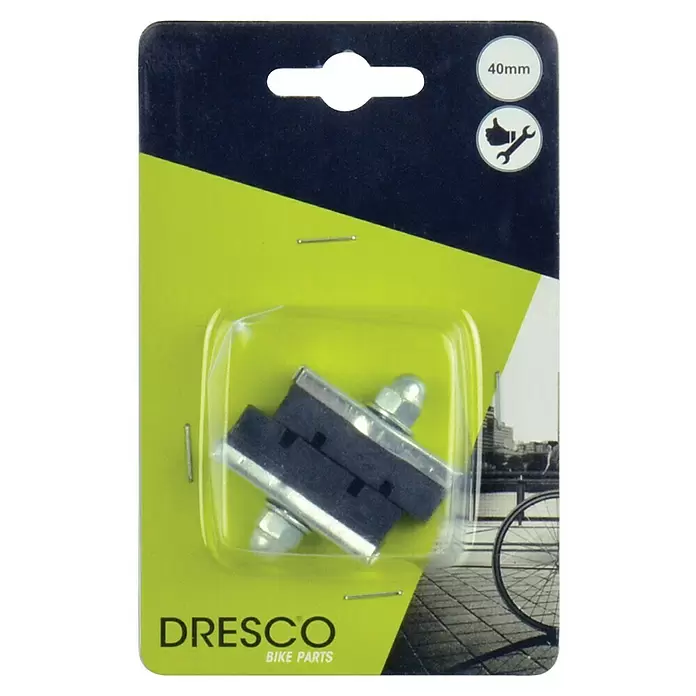 Dresco Remblokken knijprem - 2 stk. - Vooraanzicht