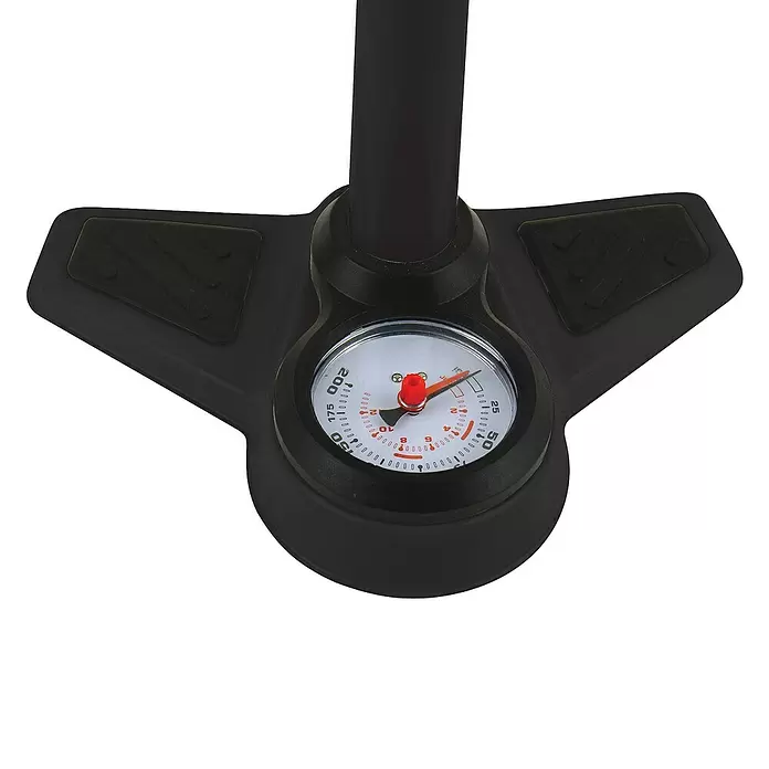 Dresco Fietspomp manometer pro - Max. druk: 13,7 bar - Close-up