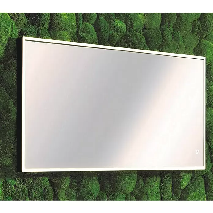 Woodblock LED-Lichtspiegel - 50 x 100 cm, Sensorschalter - Stimmungsaufnahme