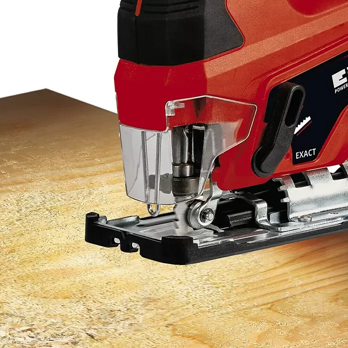 Einhell Power X-Change Akku-Stichsäge TC-JS 18 Li - 18 V, 1 Akku, 2,5 Ah, Leerlaufhubzahl: 0 - 2.700 Hübe/min - Detailaufnahme