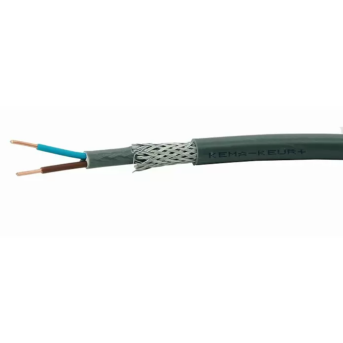 Profi Depot Grondkabel, per meter XMvK-as - Grijs, 2,5 mm² - Close-up