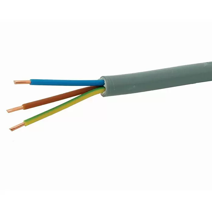 Profi Depot Buitenkabel per meter XMvK - Grijs, 2,5 mm² - Close-up