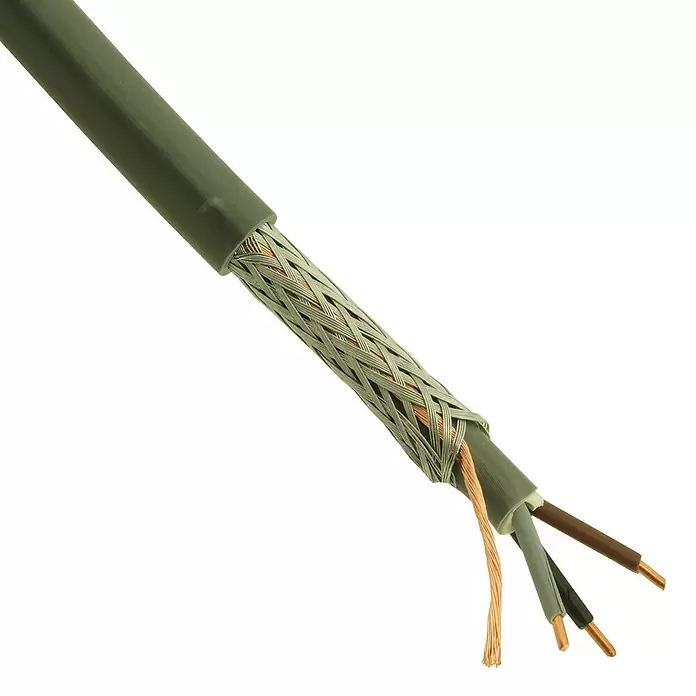 Profi Depot Grondkabel, per meter XMvK-as - Grijs, 2,5 mm² - Close-up