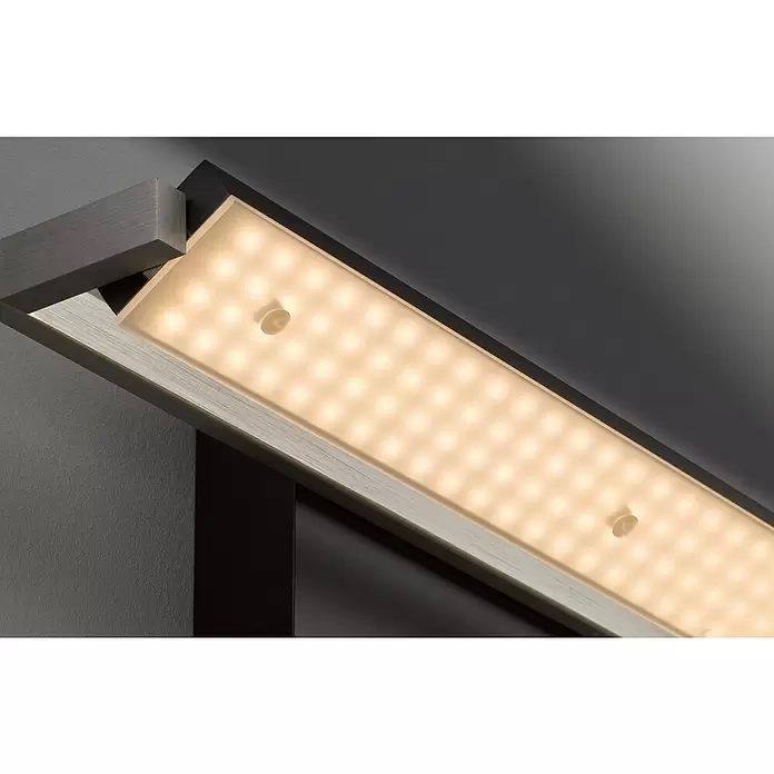 Honsel Leuchten Wandleuchte Pare TW - 20,1 W, L x B x H: 77 x 50 x 1.100 cm, Silber, Warmweiß - Detailaufnahme