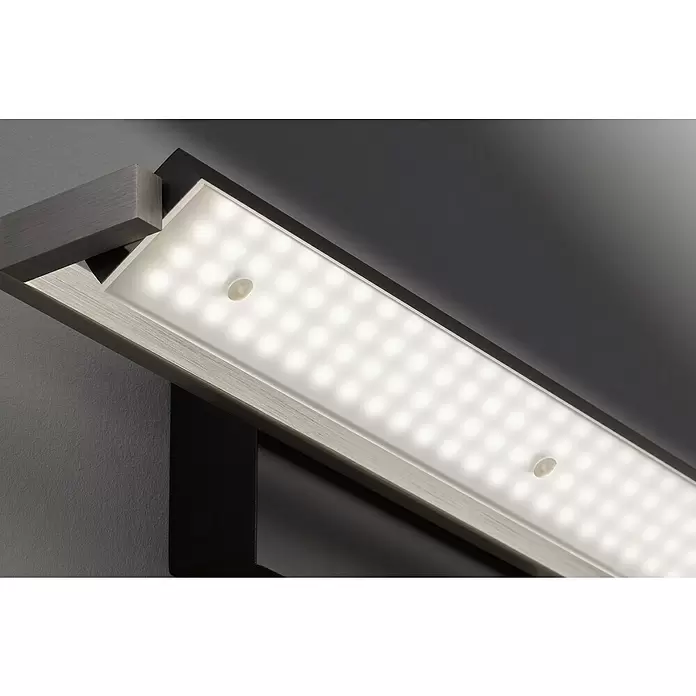 Honsel Leuchten Wandleuchte Pare TW - 20,1 W, L x B x H: 77 x 50 x 1.100 cm, Silber, Warmweiß - Detailaufnahme