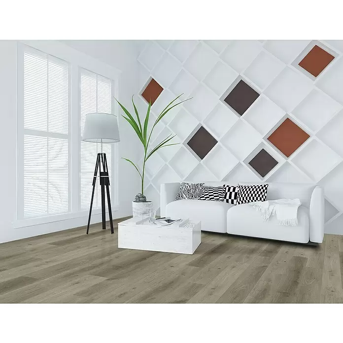 Vinylboden Rigid Eiche Trend - 1.220 x 180 x 4,5 mm, Landhausdiele - Stimmungsaufnahme