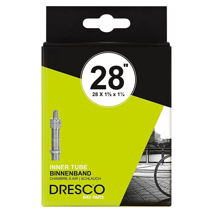 Dresco Fietsbinnenband - 28″ x 1½ - Vooraanzicht