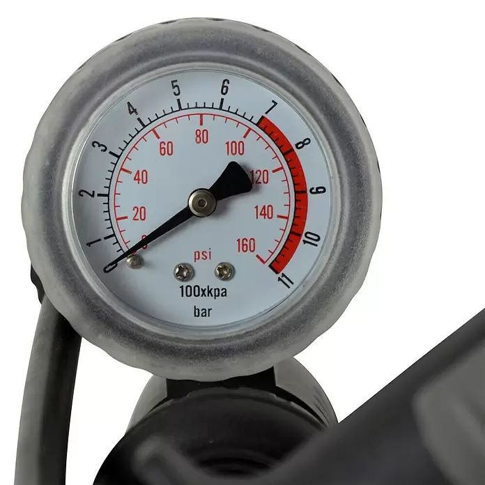 Dresco Fietspomp Manometer - Max. druk: 11 bar - Close-up