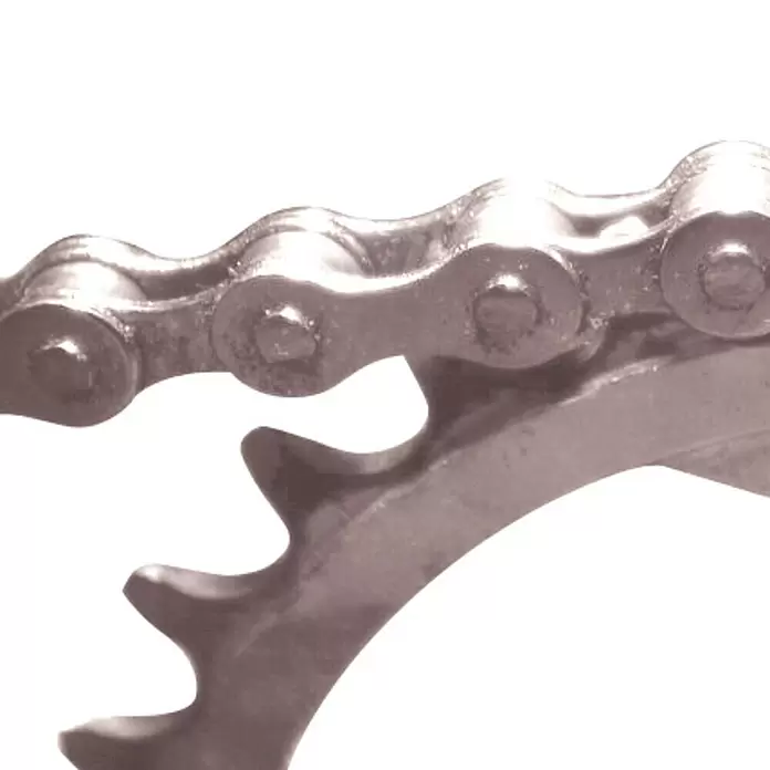Dresco Fietsketting Basic - Aantal schakels: 112 st., Geschikt voor: Fietsen zonder versnelling - Close-up