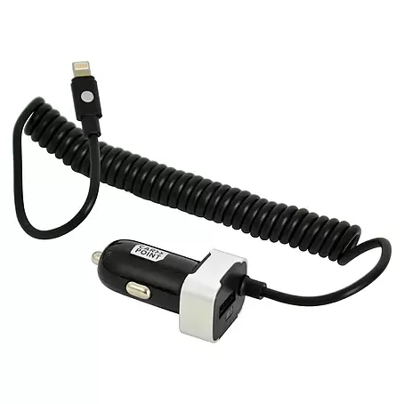 Carpoint  USB-autolader 12V/24V 8 Pin + USB 2.4