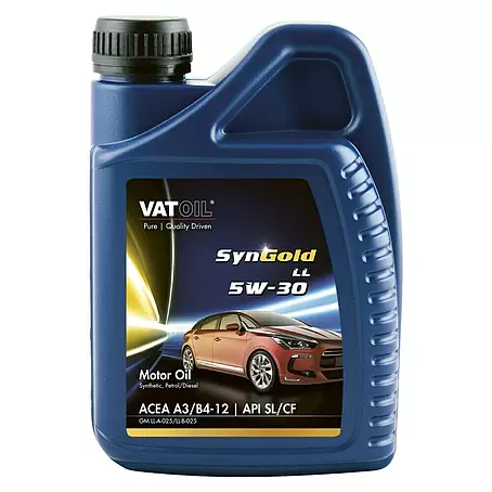 Vatoil  Motorolie voor benzine-/dieselmotoren SynGold LL 5W-30