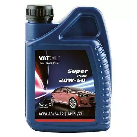 Vatoil  Motorolie voor benzine-/dieselmotoren Super Plus 20W-50