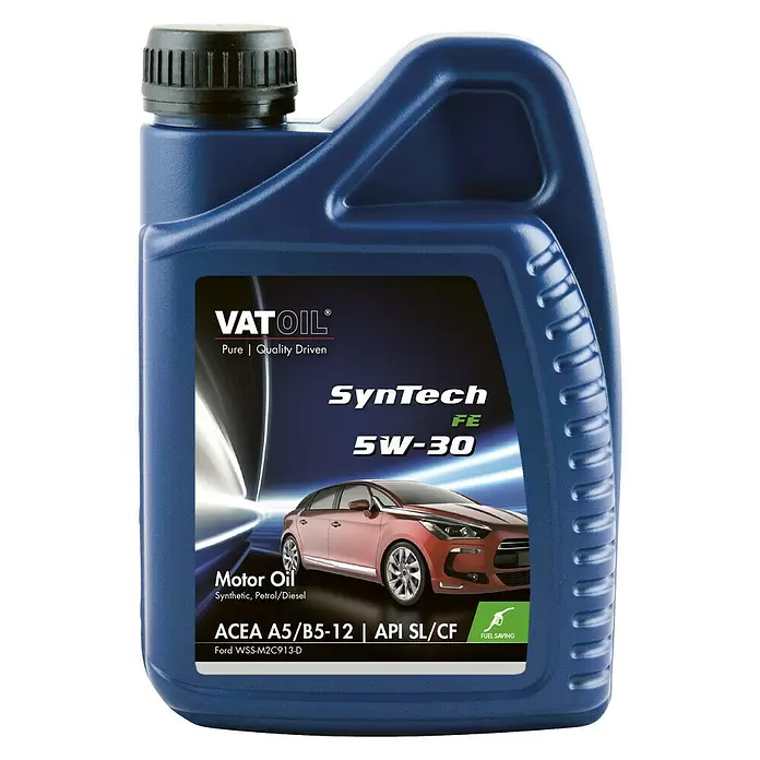 Vatoil Motorolie voor benzine-/dieselmotoren SynTech FE 5W-30 - 1 l - Vooraanzicht