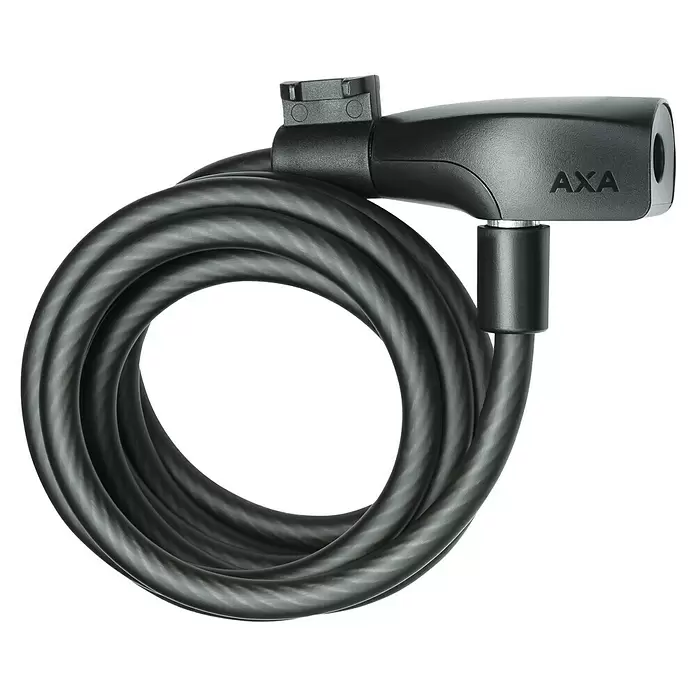 Axa Kabelslot Resolute 8-180 - Lengte: 180 cm, Diameter: 8 mm - Vooraanzicht