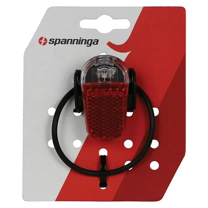 Spanninga Achterlicht Fiets Presto 2 - Led, Geschikt voor: Fietsen - Vooraanzicht