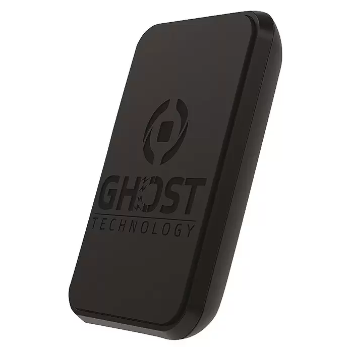 Celly Telefoonhouder Magnetisch Ghost Fix XL - Kunststof, Zwart, Geschikt voor: Auto's - Diagonaal zicht