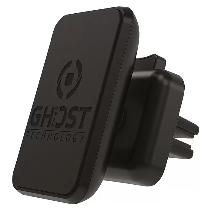 Celly Telefoonhouder Magnetisch Ghost Plus XL - Kunststof, Zwart, Geschikt voor: Auto's - Diagonaal zicht