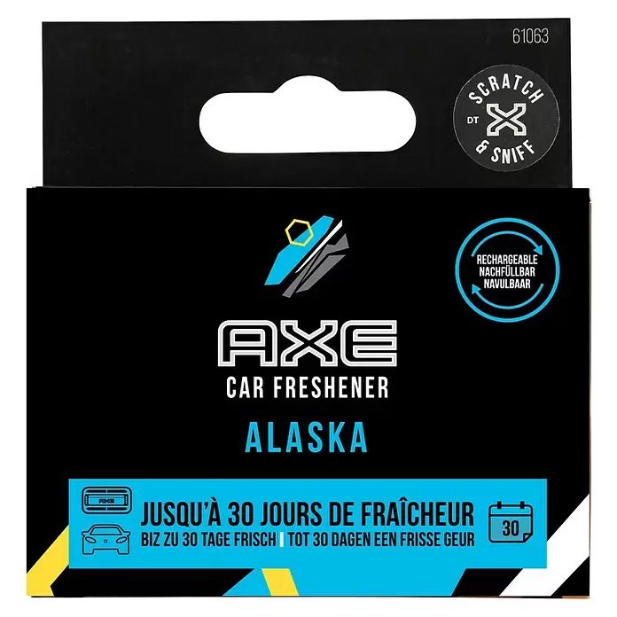 Axe Luchtverfrisser Navulling Alaska - Grapefruit en bergamot - Vooraanzicht