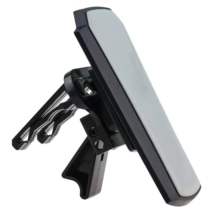 Carpoint Telefoonhouder Ventielatierooster + Kleefpad - Kunststof, Zwart, Geschikt voor: Auto's - Diagonaal zicht